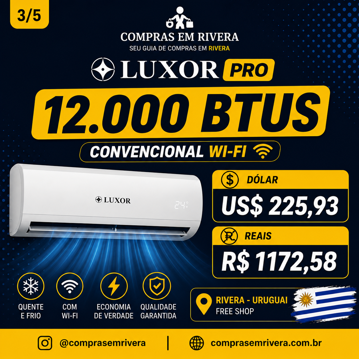 ar condicionado uruguai